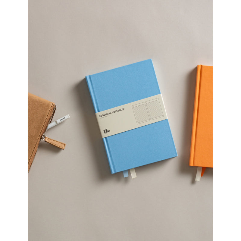 Gry Mattr linen notebook hardback 240 pages - British product
