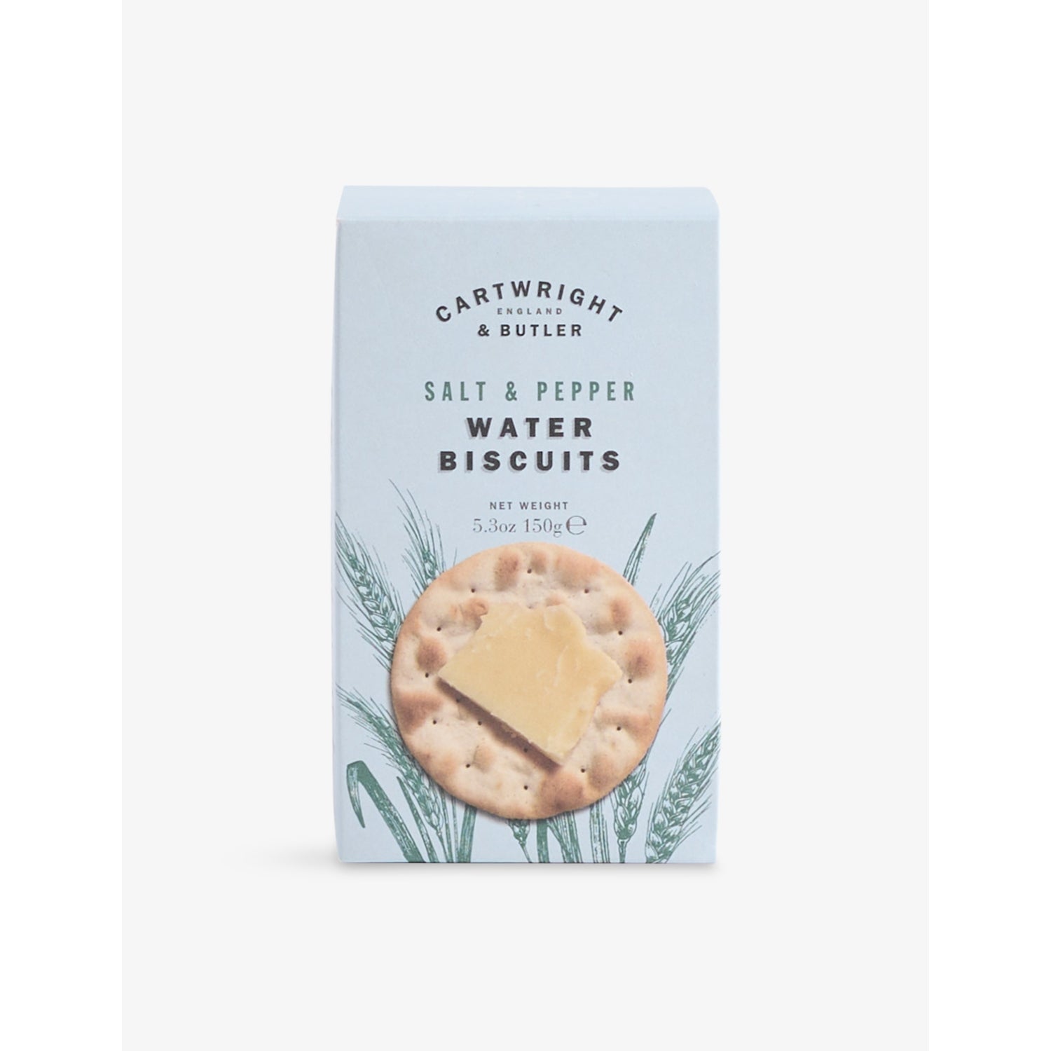 Cartwright and Butler salt and pepper water biscuits 150g - British product