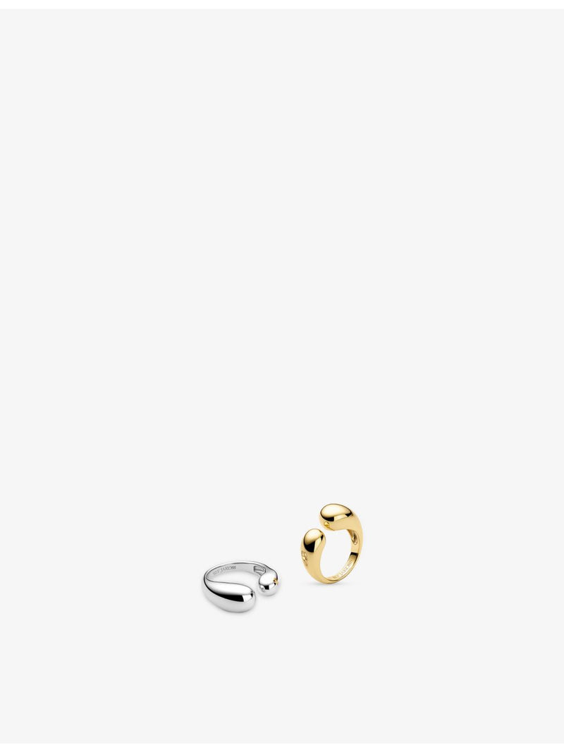 Sif Jakobs 18ct gold-plated ring 9.5mm, imported from the UK