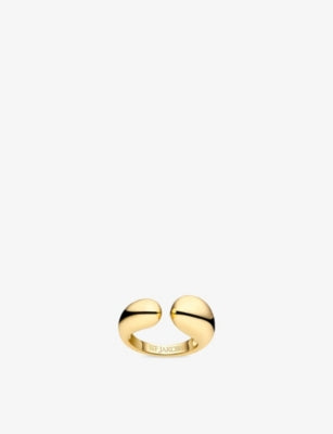 Sif Jakobs Goccia Pianura 18ct Yellow Gold-Plated 925 Sterling Silver Ring