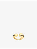 Sif Jakobs 18ct gold-plated ring 9.5mm, imported from the UK
