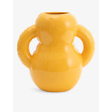 Oscar Ceramic Vase 29cm - Bone White Gloss