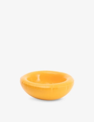Lisa Ceramic Bowl 18cm - Yolk Yellow Gloss