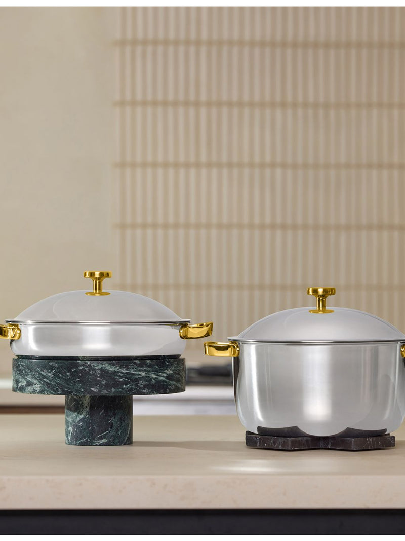 Our Place titanium two-piece pot and pan set, imported from the UK