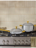 Our Place titanium two-piece pot and pan set, imported from the UK