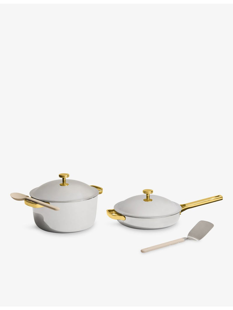 Our Place titanium two-piece pot and pan set, imported from the UK