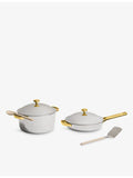 Our Place titanium two-piece pot and pan set, imported from the UK