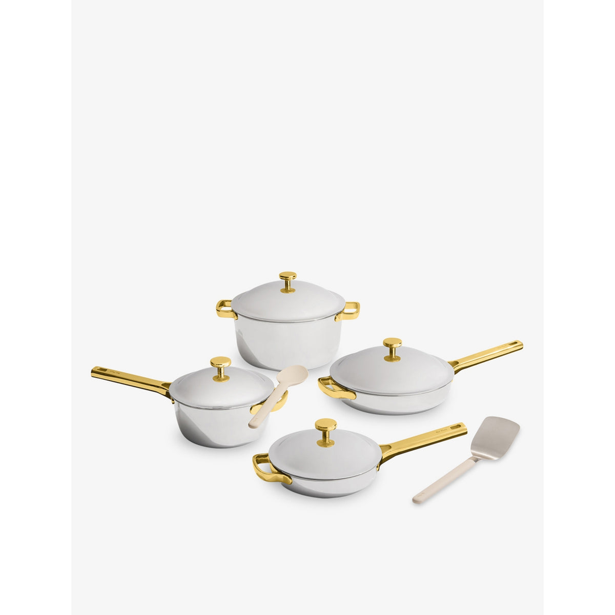 Titanium Cookware Set Pro - CHROME