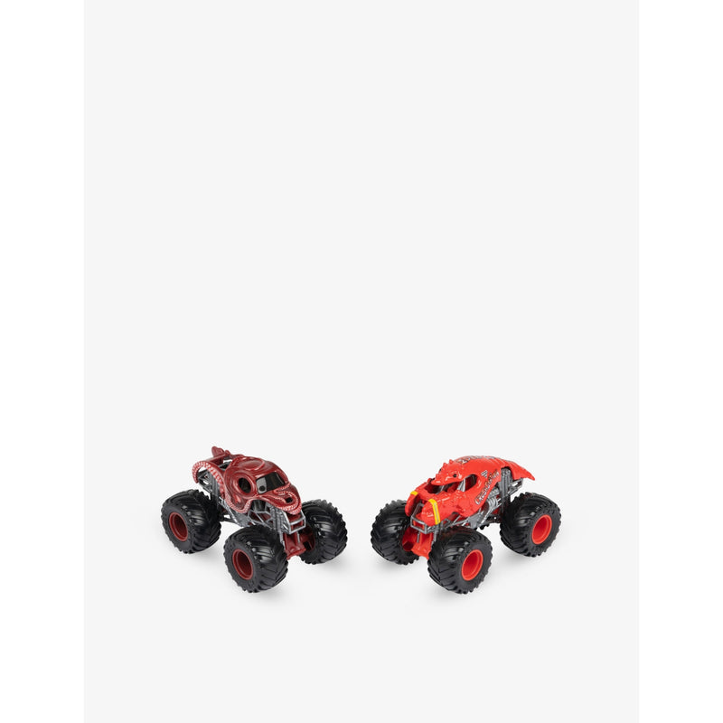 Monster Jam 1:64 toy vehicle pack of two, imported from the UK
