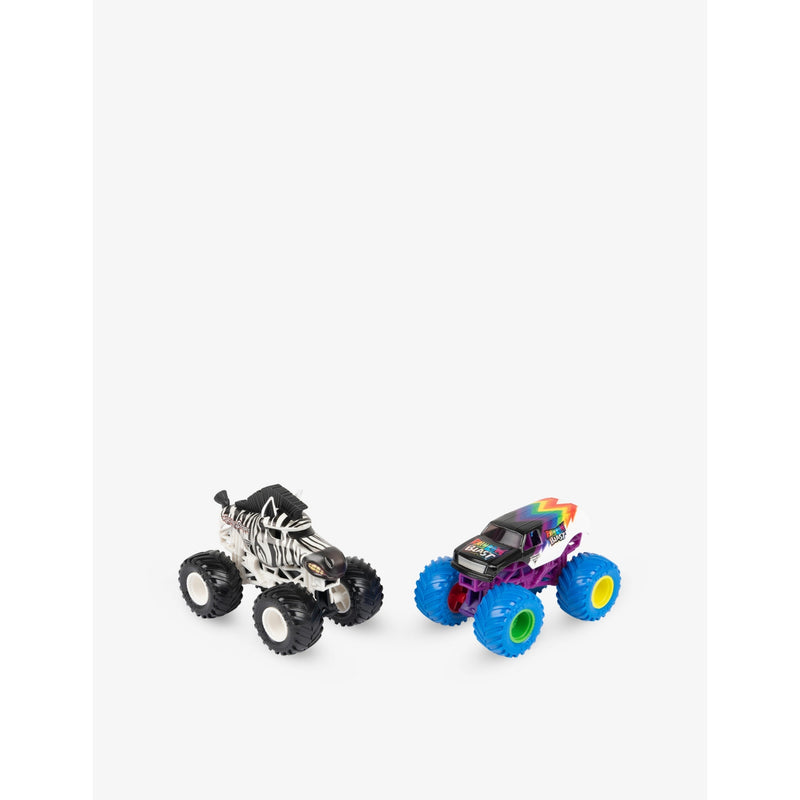 Monster Jam 1:64 toy vehicle pack of two, imported from the UK