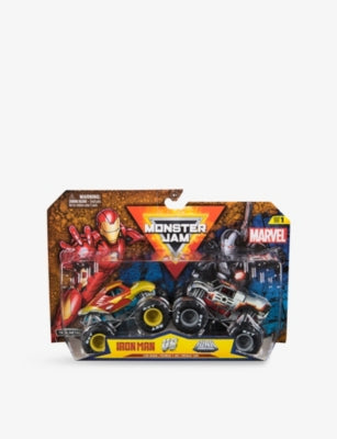 Marvel toy vehicle pack two monster trucks 16.5cm, imported from the UK