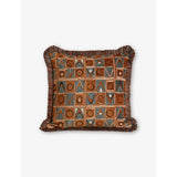 Soho Home Lumi square woven cushion 50cm, imported from the UK