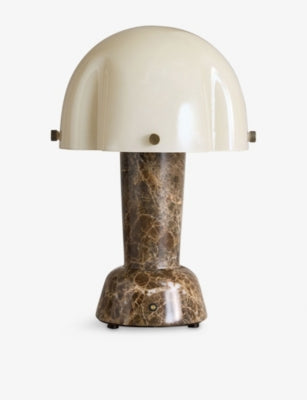 Soho Home Rio Portable Marble and Glass Lamp 27cm
