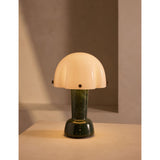 Soho Home Rio portable marble and glass lamp 27cm - British product