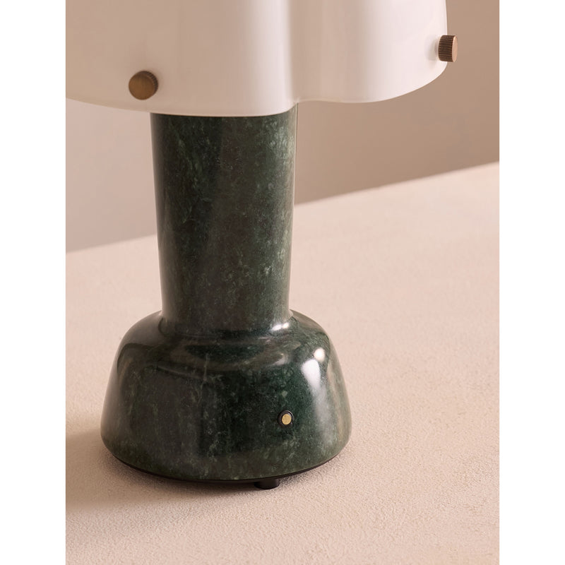 Soho Home Rio portable marble and glass lamp 27cm - British product