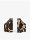 Soho Home Lola marble bookends 14cm, imported from the UK