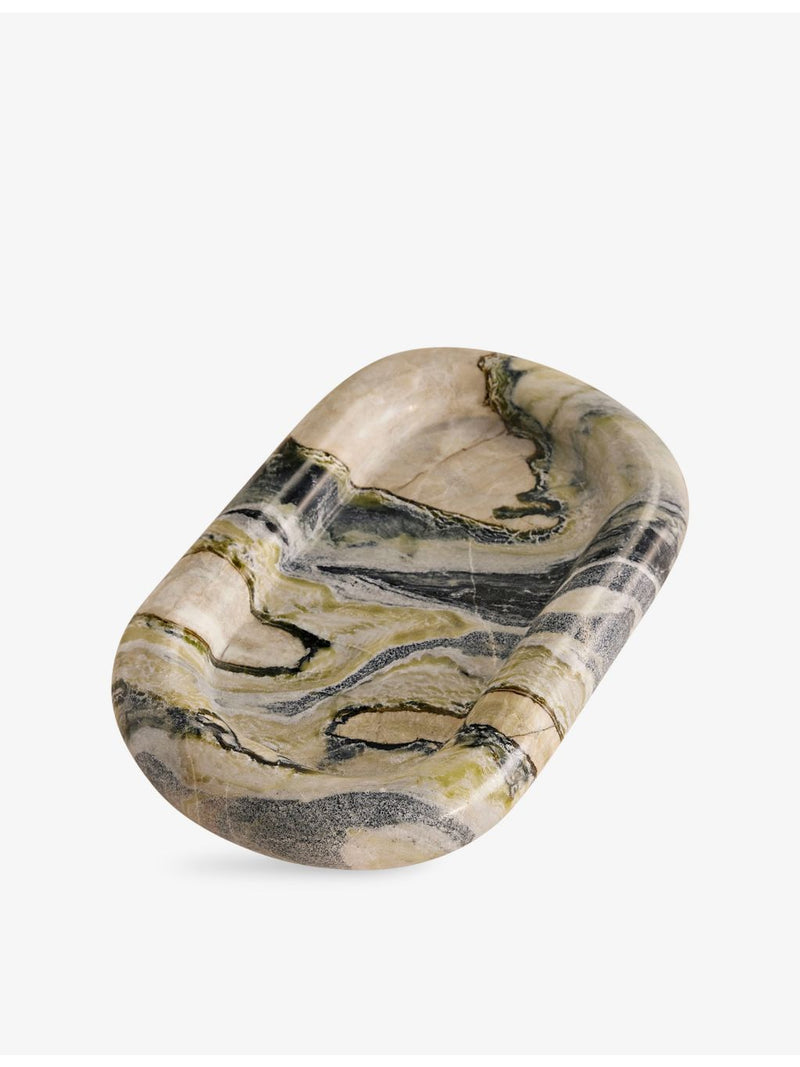 Soho Home Adley marble tray 23cm, imported from the UK