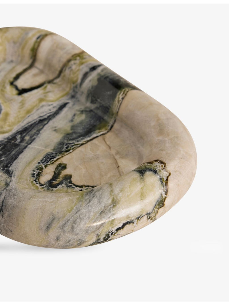 Soho Home Adley marble tray 23cm, imported from the UK