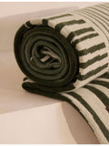 Soho Home striped wool-blend throw 140 x 200cm - British product