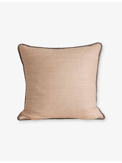 selfridges Soho Home Florence Square Silk Cushion 50cm- Buy online at McGrocer
