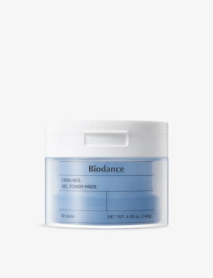 Biodance Cera-nol gel toner pads 60 pads 140g, imported from the UK