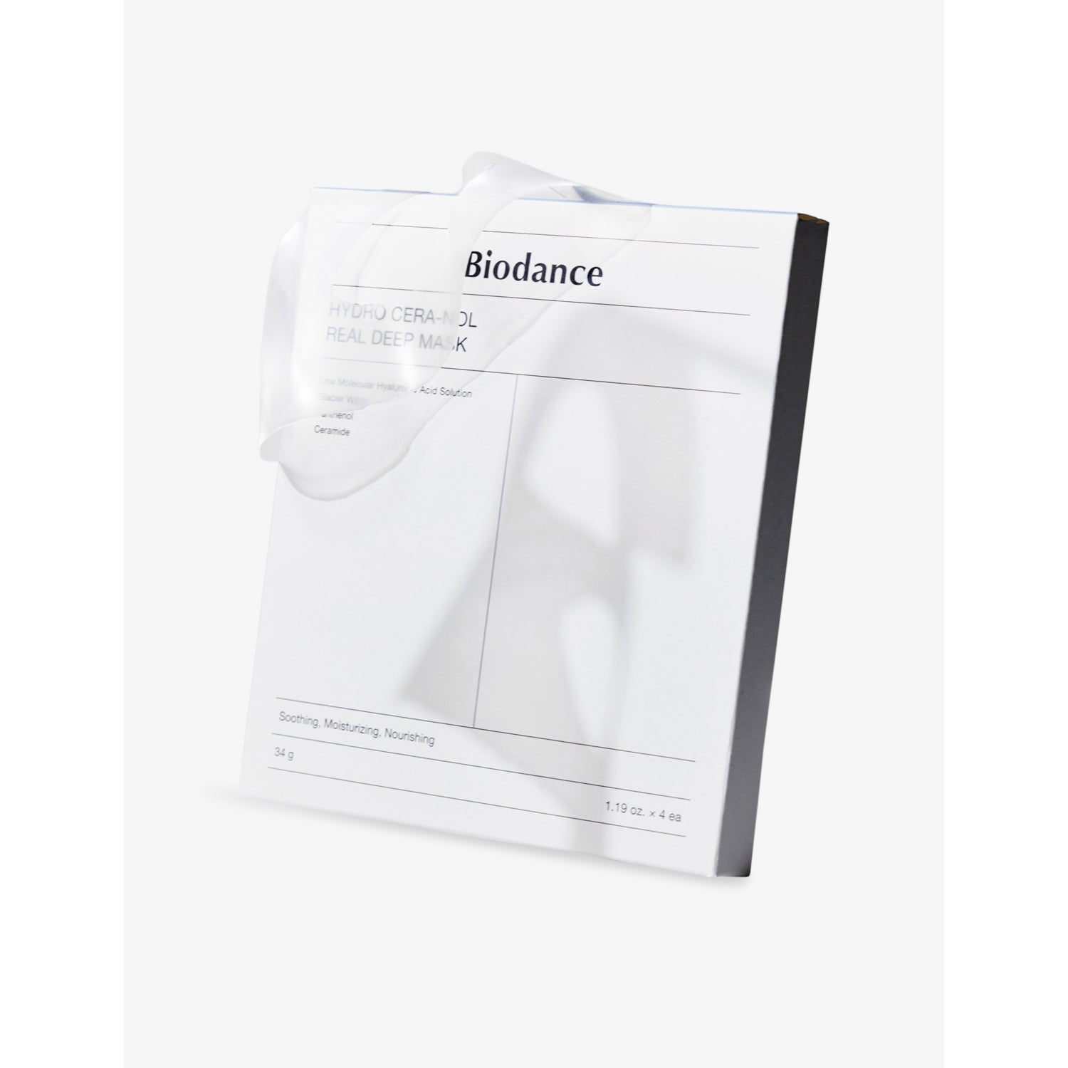 Biodance Hydro Cera-nol face mask pack of four, UK version