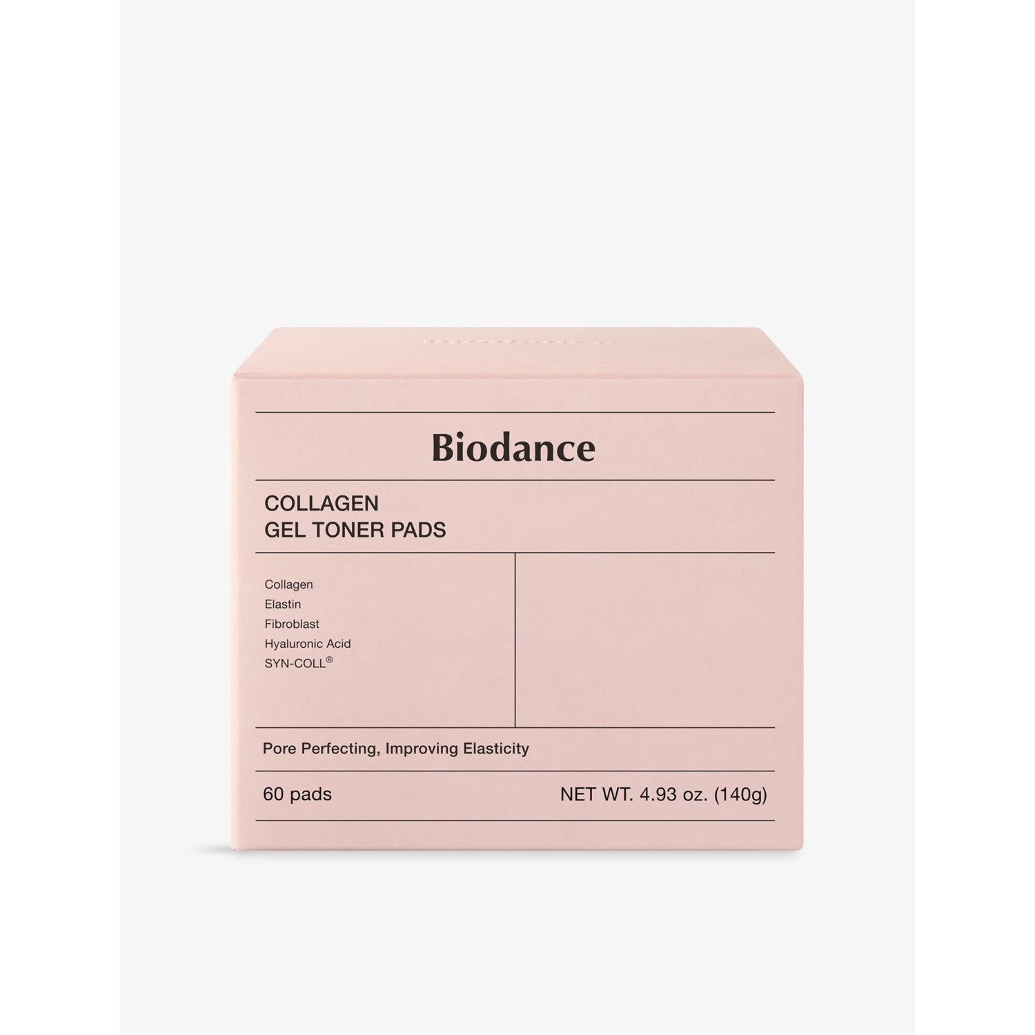 Biodance collagen gel toner pads 60 pads 140g (British brand)