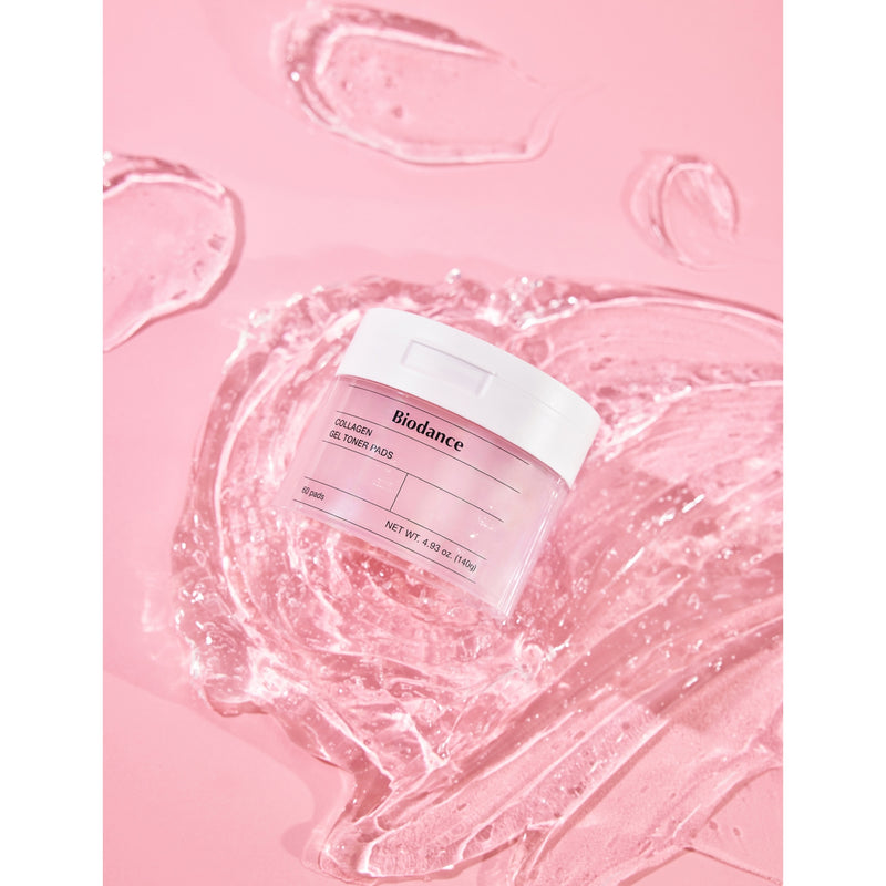 Biodance collagen gel toner pads 60 pads 140g (British brand)