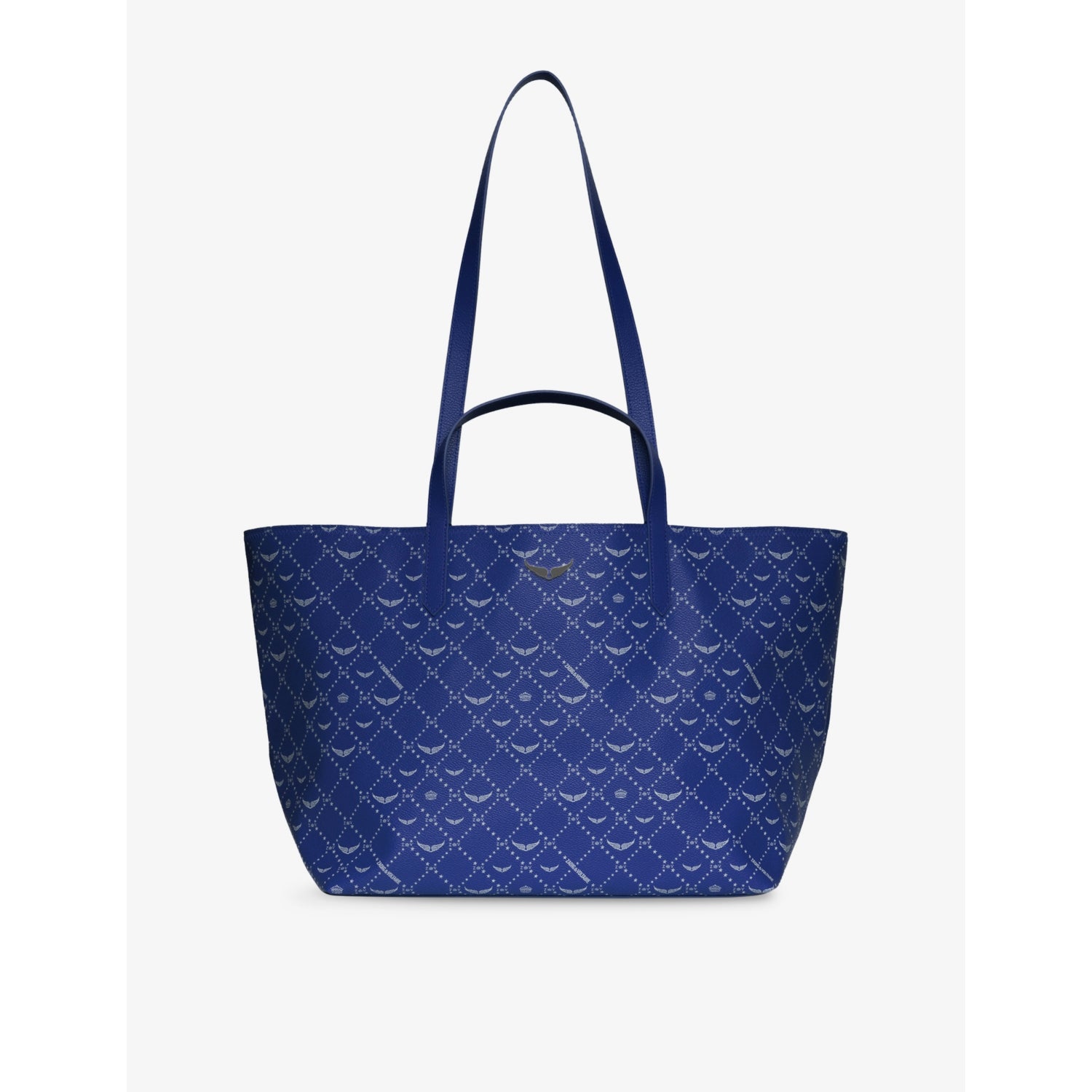 Zadig&Voltaire Logo-Print Coated-Canvas XL Shopper