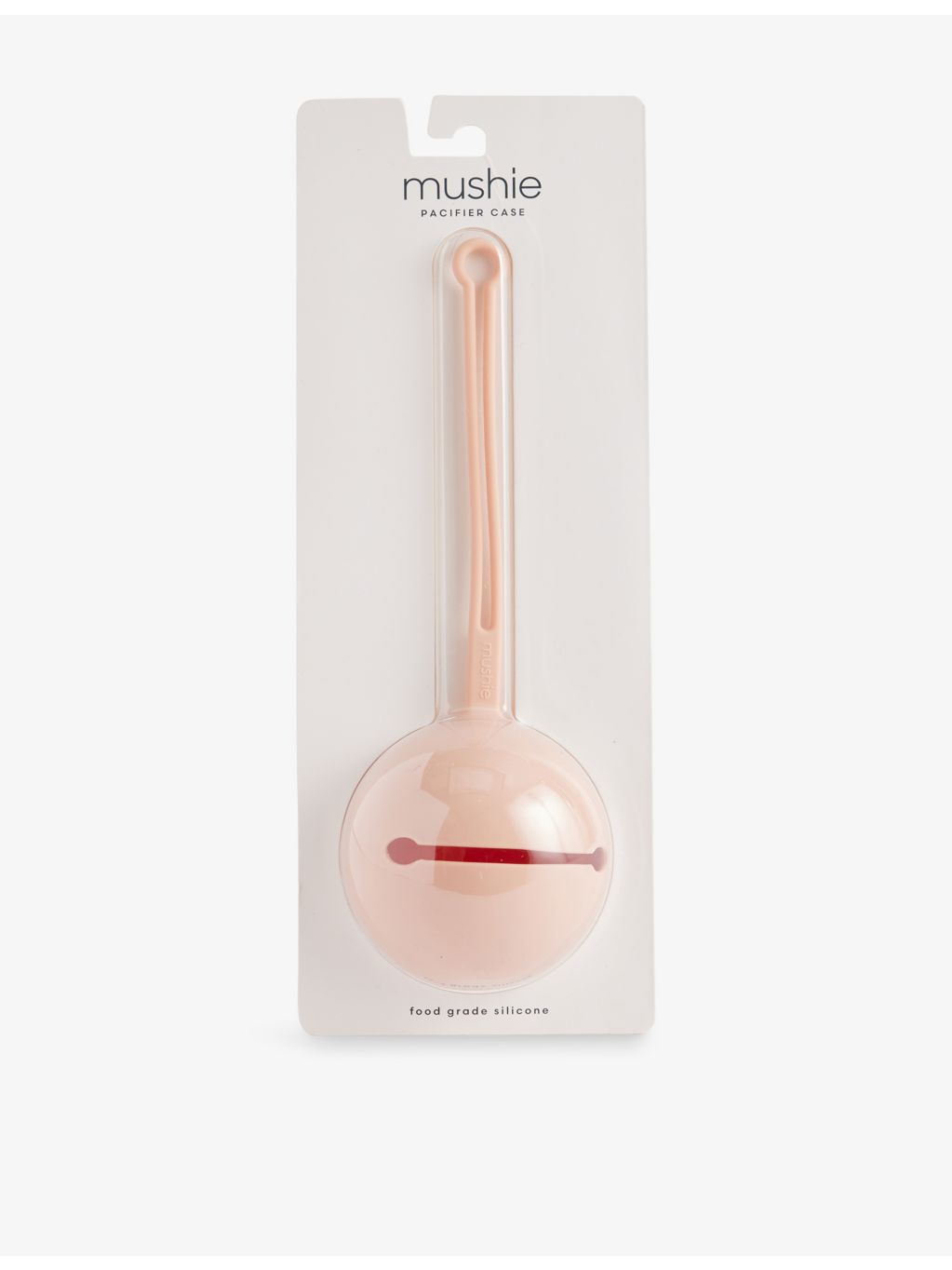 Mushie branded silicone pacifier case 22cm, UK version