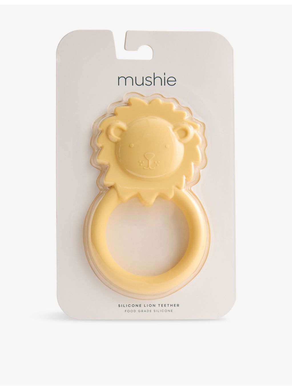 Mushie and Frigg lion silicone teether 6cm, UK version