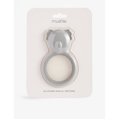 selfridges Mushie Koala Silicone Teething Ring- Buy online at McGrocer