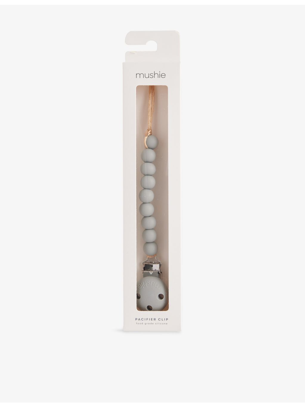 Mushie silicone pacifier clip 18cm (British brand)
