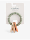 Mushie Dino teething ring 12cm, imported from the UK