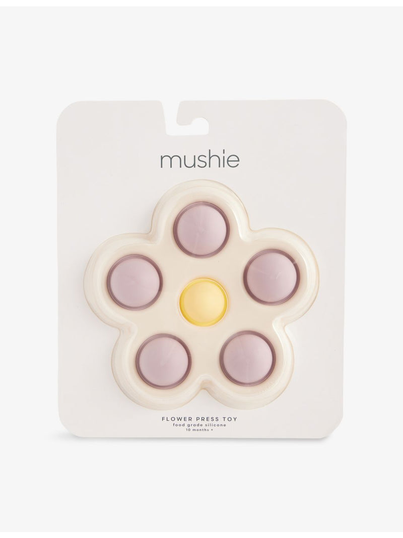 Mushie flower silicone press toy 11cm - British product