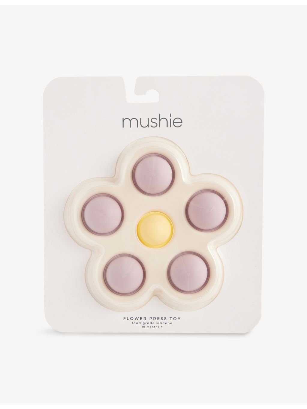 Mushie flower silicone press toy 11cm - British product