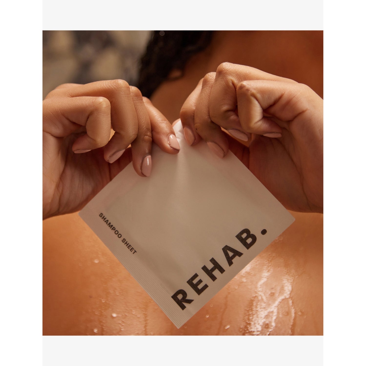 REHAB shampoo sheets pack of 25, UK version