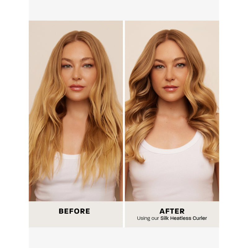 REHAB silk heatless hair curler with mulberry silk - British product