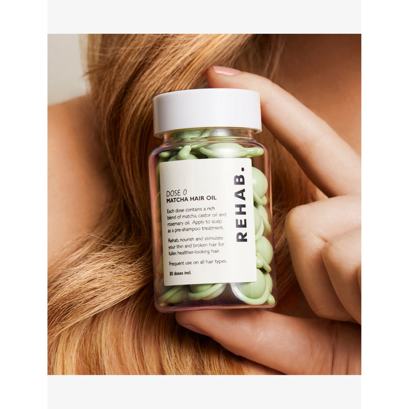 Dose 0 matcha scalp oil 30 capsules - British product