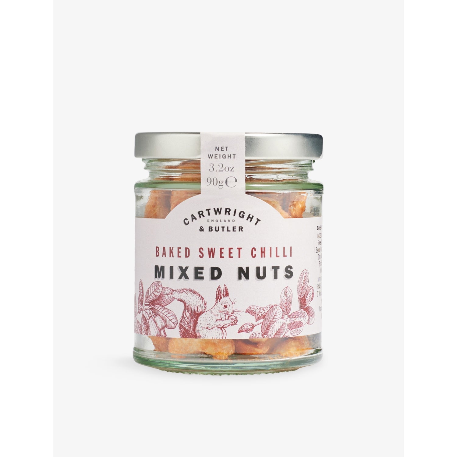 Cartwright & Butler sweet chilli mixed nuts 90g, UK version