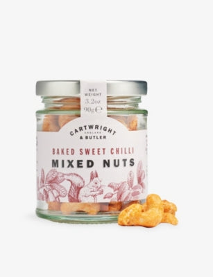 Cartwright & Butler sweet chilli mixed nuts 90g, UK version