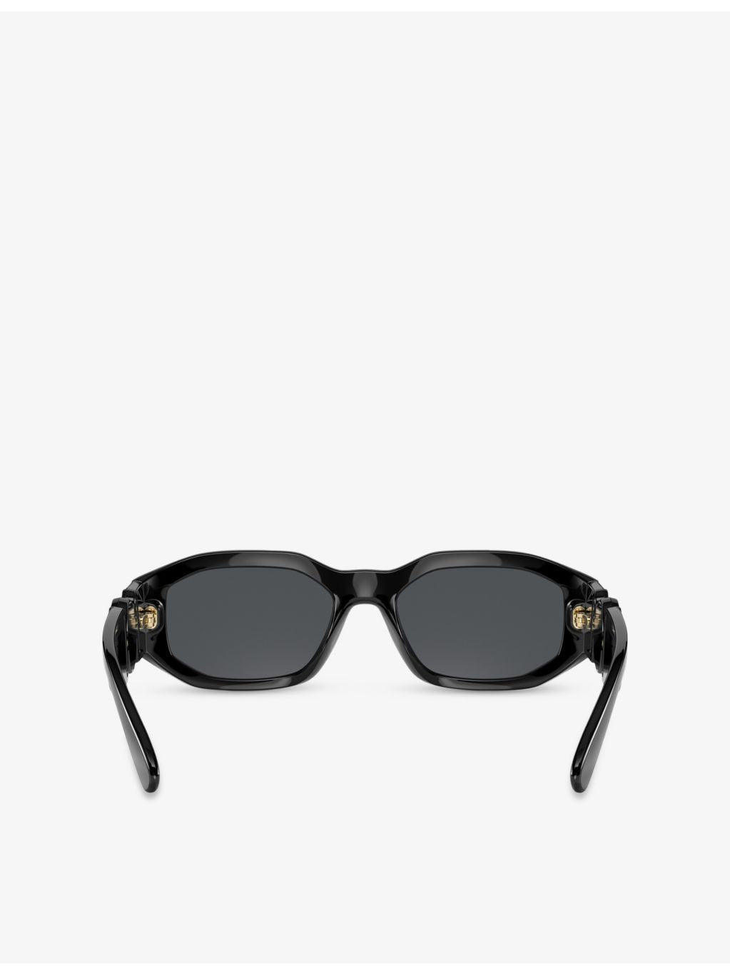 Versace rectangular acetate sunglasses with tinted lenses, UK version