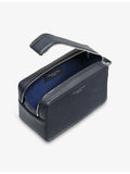 Aspinal of London Mount Street Double Zip leather wash bag, imported from the UK