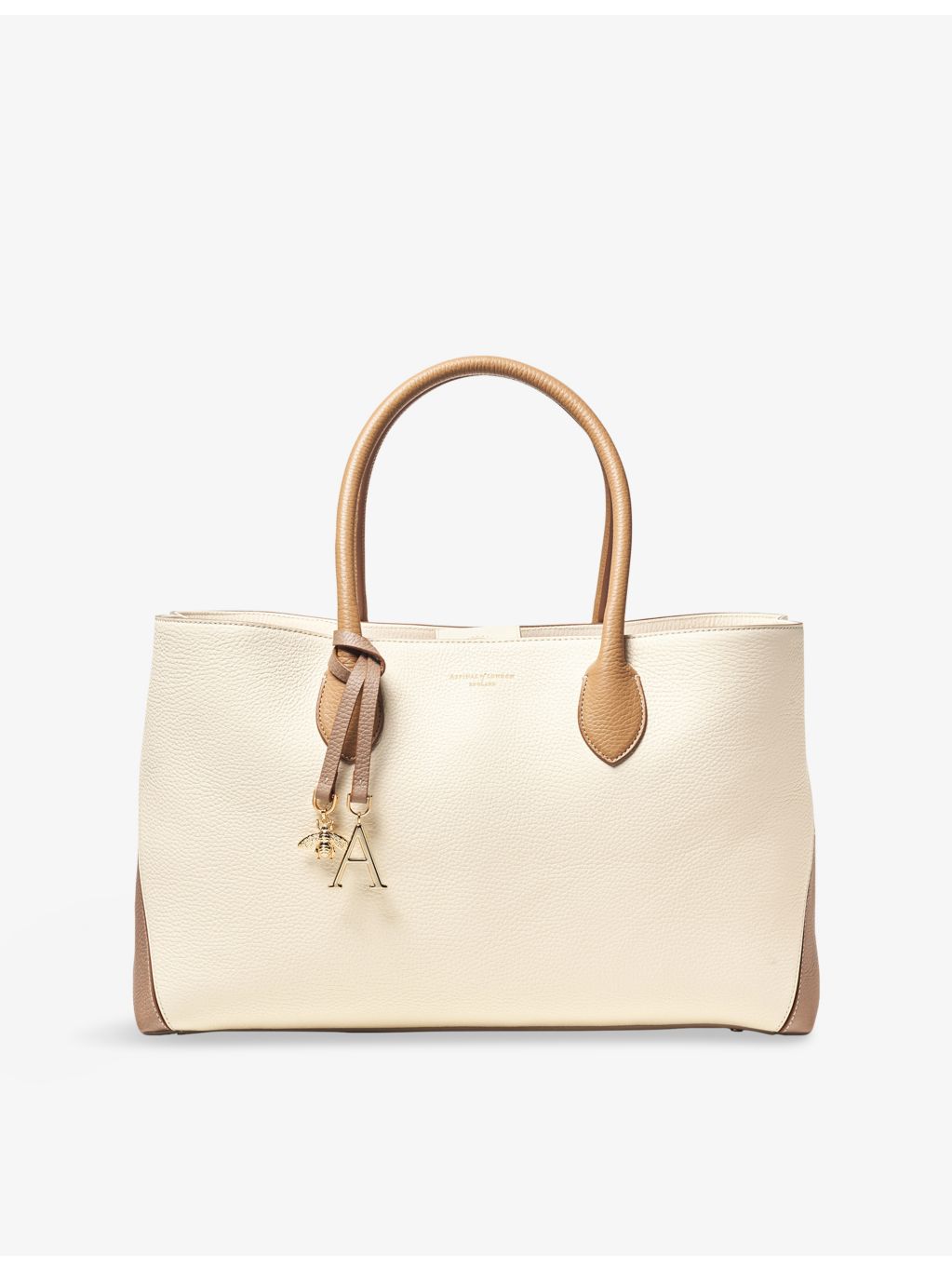 Aspinal of London leather tote bag - British product
