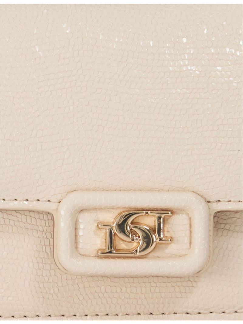 Dune lizard-embossed faux-leather top-handle bag - British product