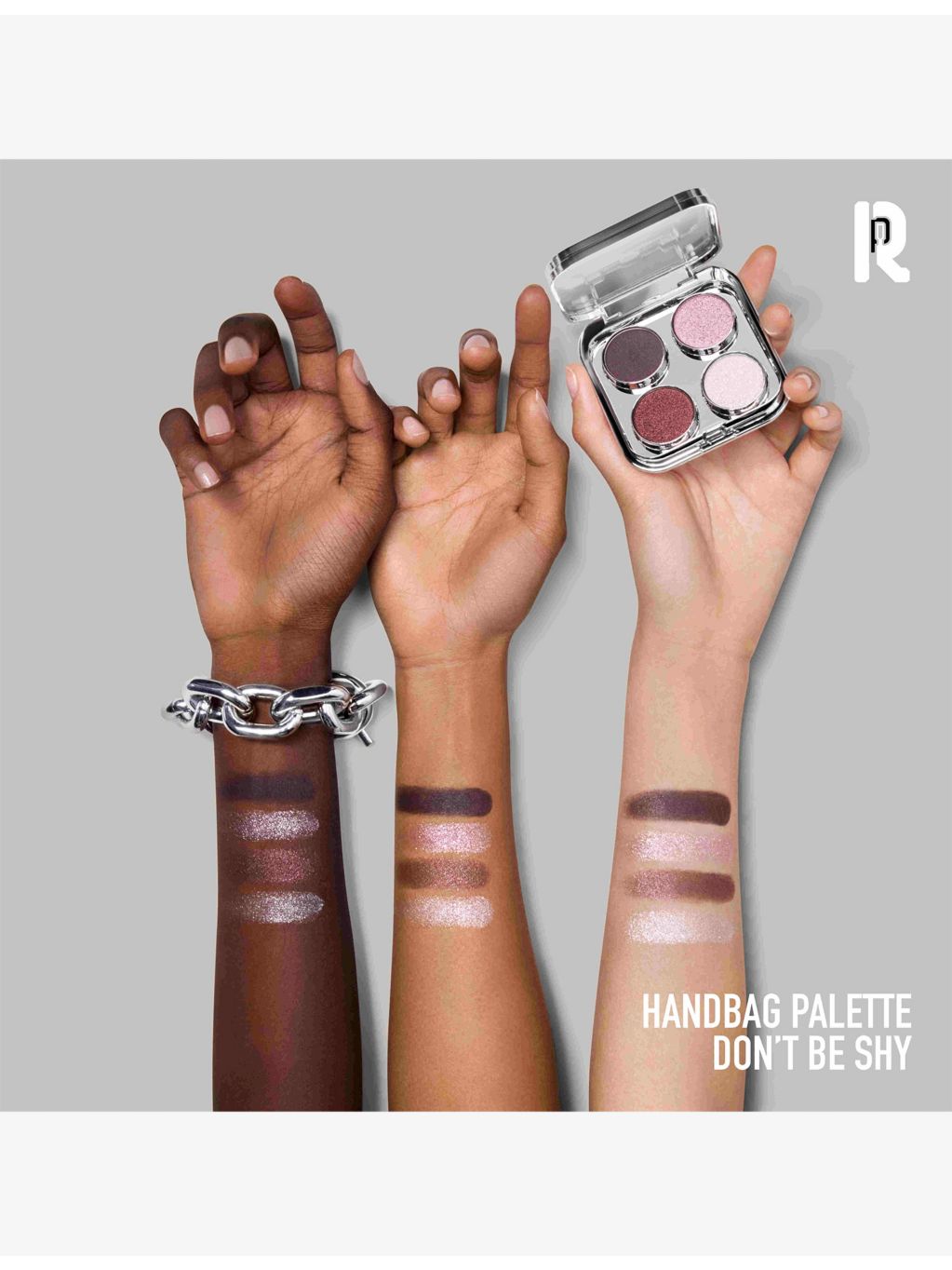 Rabanne multi-finish eyeshadow palette quad 1.3g (British brand)