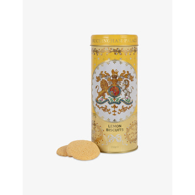 selfridges Buckingham Palace Lemon Biscuit Tin 250g- Buy online at McGrocer
