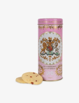 Buckingham Palace strawberry biscuit tin 250g (British brand)