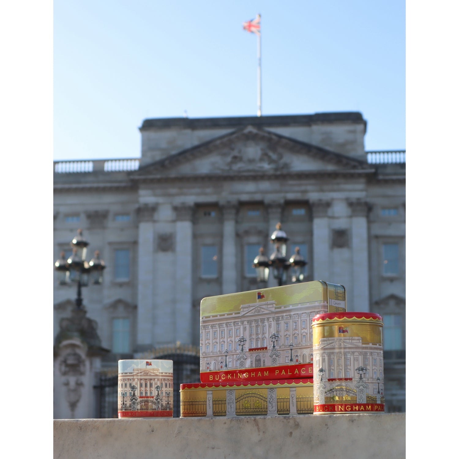 Buckingham Palace biscuit tin 350g - British product