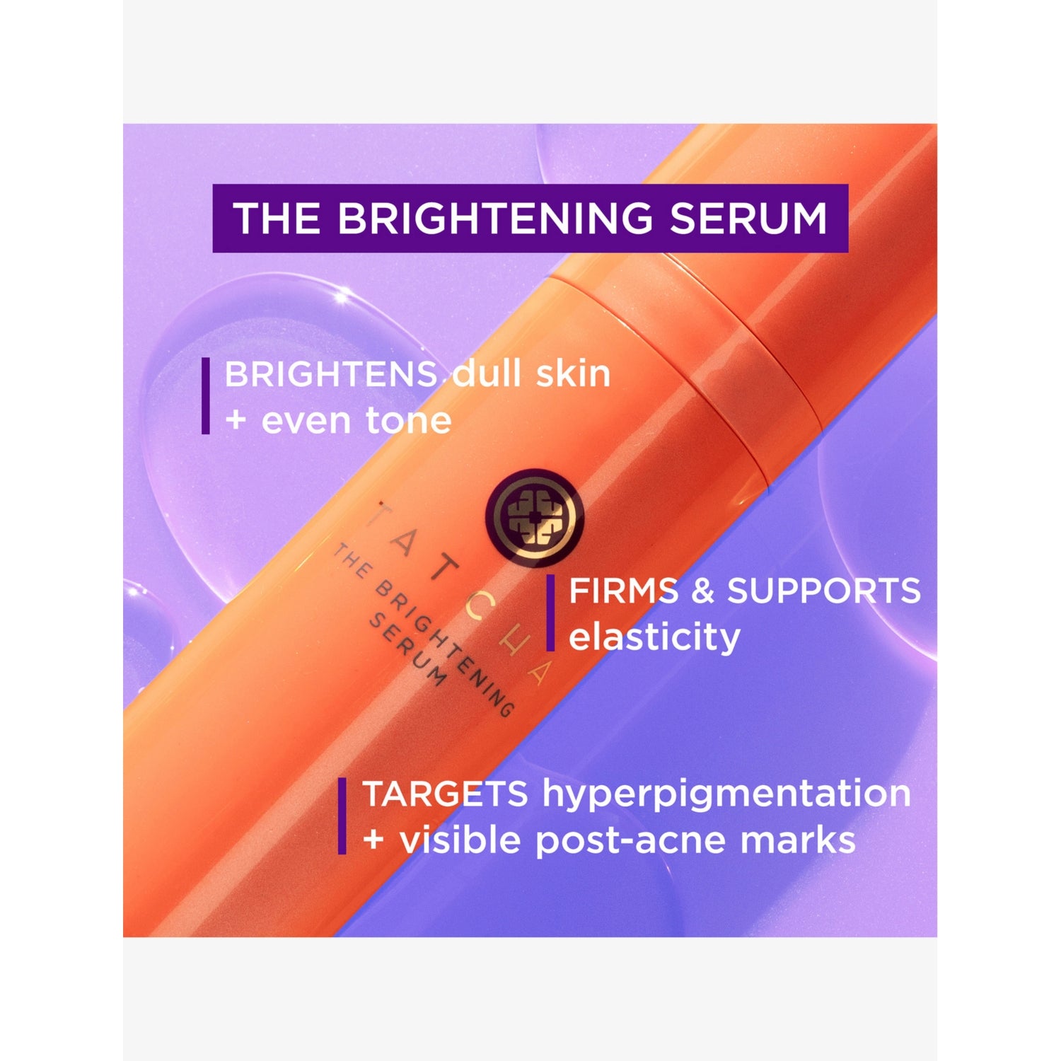 Tatcha brightening serum 30ml for face, imported from the UK